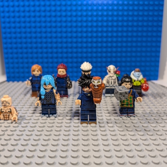 8 Minifigures- Jujutsu Kaisen Anime Building Block Toy Collectible Action Figure - Picture 8 of 8